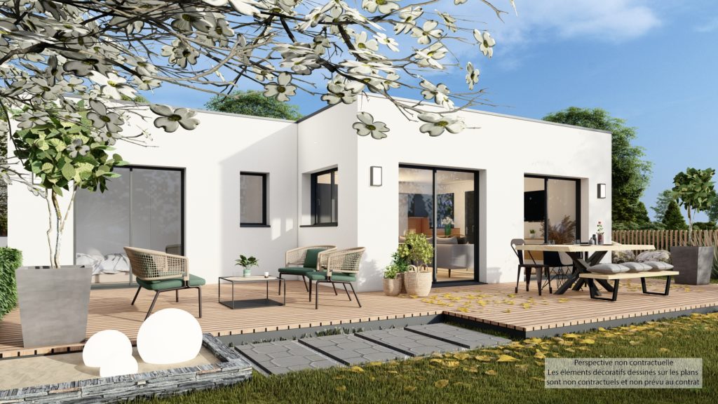 Maison+Terrain de 4 pièces avec 3 chambres à Ergue-Gaberic 29500 – 262500 € - MBEN-26-05-03-50