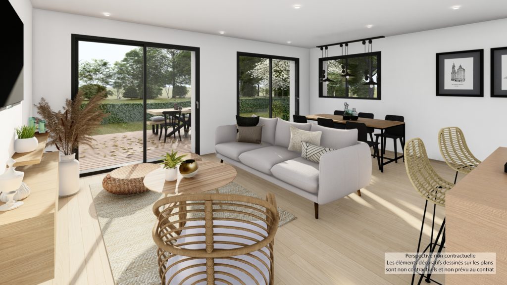 Maison+Terrain de 4 pièces avec 3 chambres à Ergue-Gaberic 29500 – 262500 € - MBEN-26-05-03-50