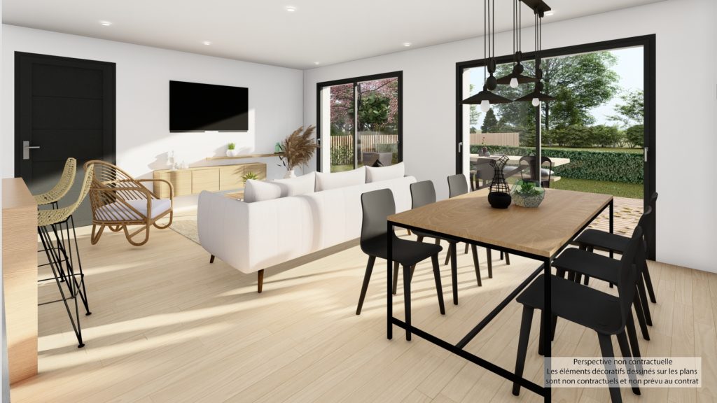 Maison+Terrain de 4 pièces avec 3 chambres à Ergue-Gaberic 29500 – 262500 € - MBEN-26-05-03-50