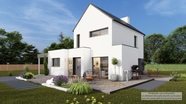 Maison+Terrain de 4 pièces avec 3 chambres à Lannion 22300 – 277500 € - BEGU-26-05-29-36