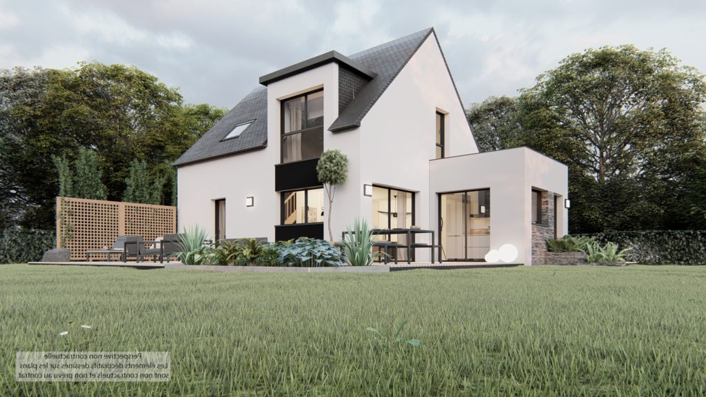 Maison+Terrain de 5 pièces avec 4 chambres à Chateaugiron 35410 – 251000 € - NODE-26-06-16-17