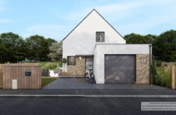 Maison+Terrain de 4 pièces avec 3 chambres à Elliant 29370 – 256650 € - YDEM-26-05-28-37