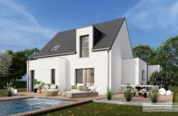 Maison+Terrain de 6 pièces avec 4 chambres à Locoal-Mendon 56550 – 361000 € - CAPH-26-05-11-21