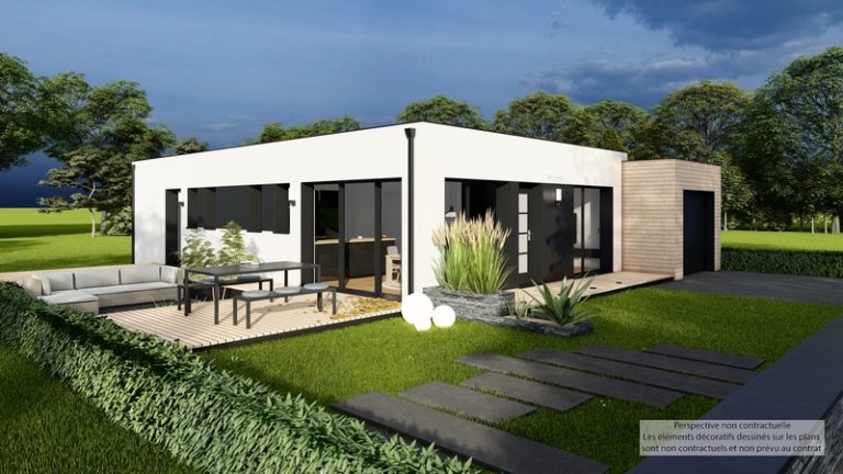Maison+Terrain de 3 pièces avec 2 chambres à Chatelaudren-Plouagat 22170 – 251800 € - ANLE-26-05-05-16