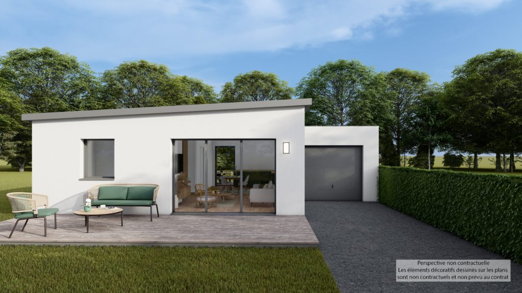 Maison+Terrain de 3 pièces avec 2 chambres à Merlevenez 56700 – 237750 € - GMA-26-06-16-1