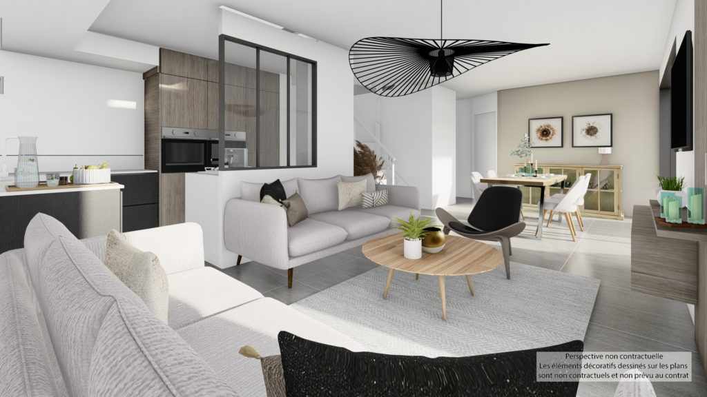 Maison+Terrain de 6 pièces avec 4 chambres à Sainte-Seve 29600 – 263800 € - DM-26-06-08-2