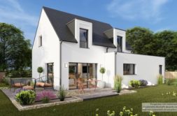 Maison+Terrain de 5 pièces avec 4 chambres à Penvenan 22710 – 372900 € - BEGU-26-07-01-71