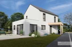 Maison+Terrain de 5 pièces avec 4 chambres à Lannion 22300 – 368000 € - BEGU-26-06-01-11