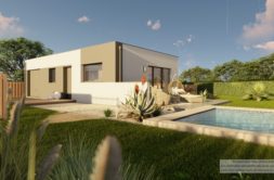 Maison+Terrain de 4 pièces avec 3 chambres à Saint-Gondran 35630 – 288000 € - HHE-26-06-08-48