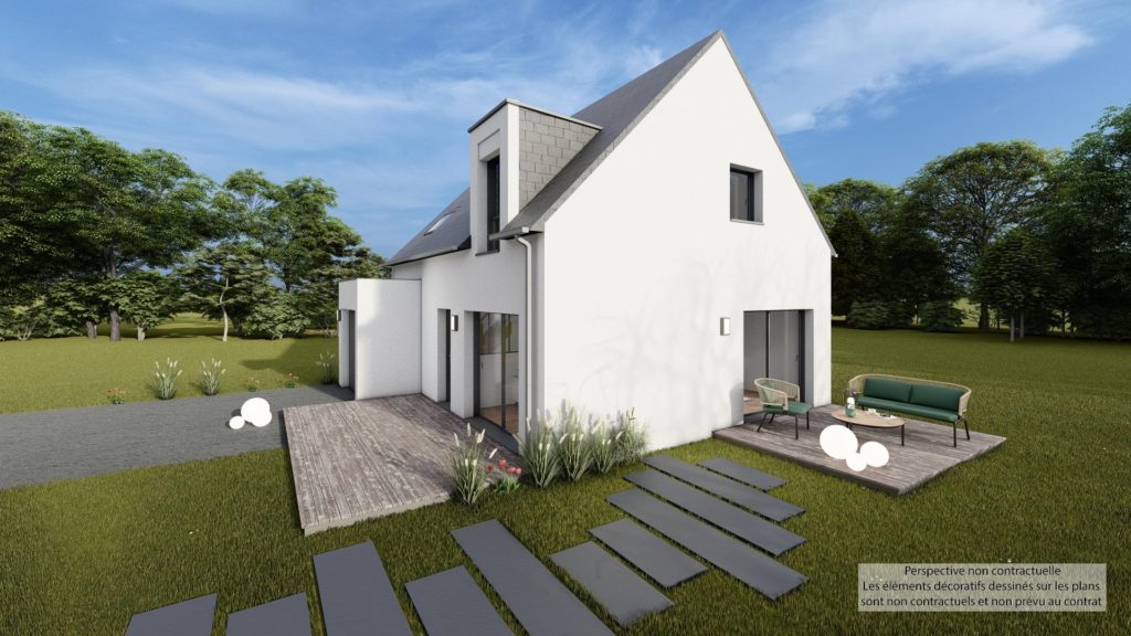 Maison+Terrain de 4 pièces avec 3 chambres à Saint-Domineuc 35190 – 236250 € - HHE-26-06-08-42