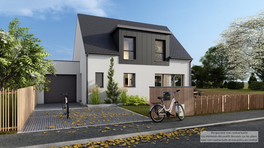Maison+Terrain de 4 pièces avec 3 chambres à Benodet 29950 – 369190 € - YDEM-26-06-03-46