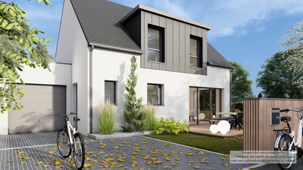 Maison+Terrain de 4 pièces avec 3 chambres à Benodet 29950 – 369190 € - YDEM-26-06-03-46