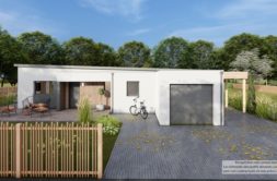 Maison+Terrain de 4 pièces avec 3 chambres à Melgven 29140 – 262350 € - YDEM-26-05-11-33