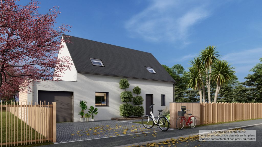 Maison+Terrain de 5 pièces avec 4 chambres à Concarneau 29900 – 314800 € - YDEM-26-06-03-18