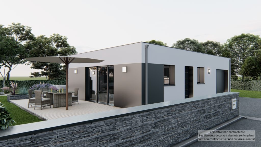 Maison+Terrain de 4 pièces avec 3 chambres à Pleuven 29170 – 299000 € - YDEM-26-06-19-10