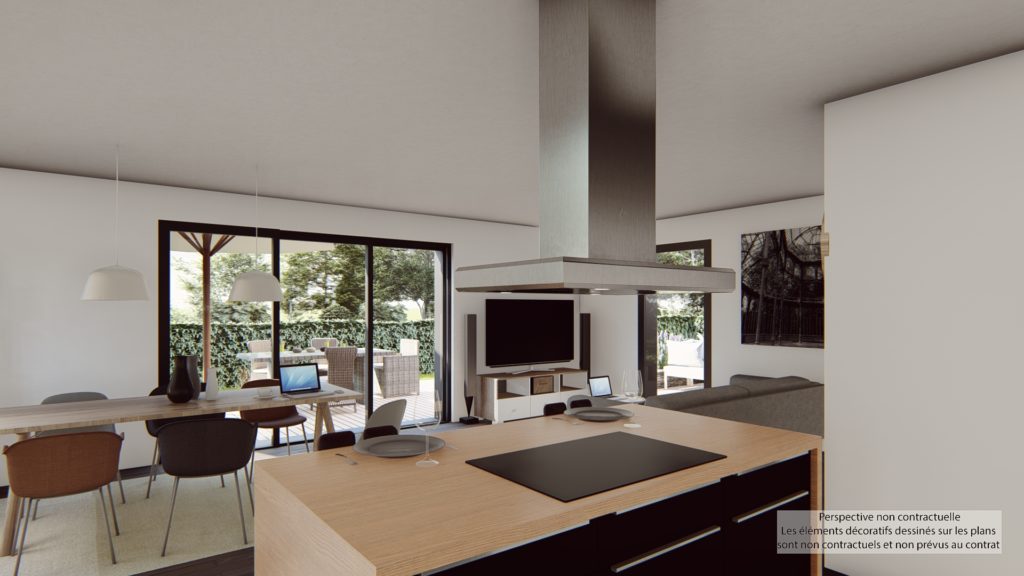 Maison+Terrain de 4 pièces avec 3 chambres à Pleuven 29170 – 299000 € - YDEM-26-06-19-10