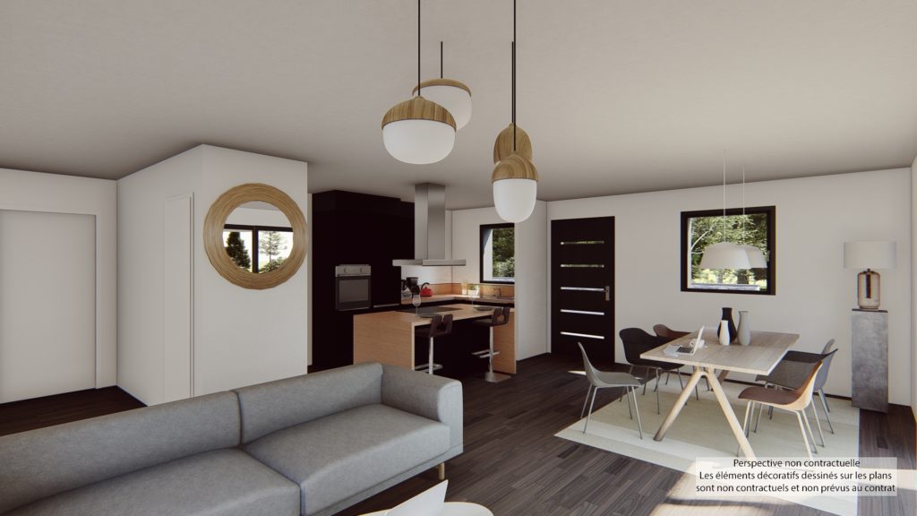 Maison+Terrain de 4 pièces avec 3 chambres à Pleuven 29170 – 299000 € - YDEM-26-06-19-10