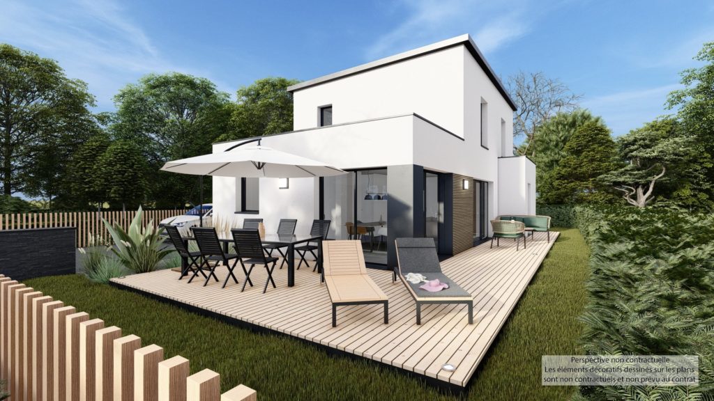 Maison+Terrain de 5 pièces avec 4 chambres à Plougonvelin 29217 – 418535 € - PG-26-06-19-1