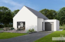 Maison+Terrain de 4 pièces avec 3 chambres à Landeda 29870 – 255000 € - YDE-26-06-23-18