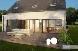 Maison+Terrain de 7 pièces avec 3 chambres à Lesneven 29260 – 292880 € - ETRE-26-05-26-59