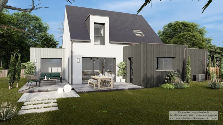 Maison+Terrain de 5 pièces avec 4 chambres à Penvenan 22710 – 332000 € - BEGU-26-05-06-67