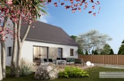Maison+Terrain de 3 pièces avec 2 chambres à Garlan 29610 – 221900 € - VVAN-26-05-12-21