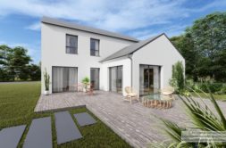Maison+Terrain de 6 pièces avec 4 chambres à Romille 35850 – 340000 € - HHE-26-06-23-37