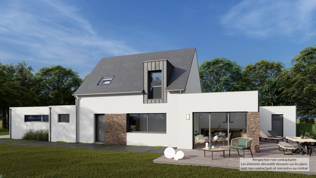 Maison+Terrain de 6 pièces avec 4 chambres à Treffiagat 29730 – 405000 € - ISE-26-02-15-122