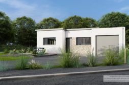 Maison+Terrain de 4 pièces avec 3 chambres à Baguer-Pican 35120 – 243100 € - HHE-26-07-07-43