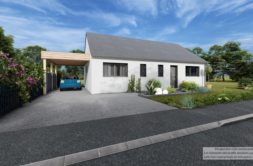 Maison+Terrain de 4 pièces avec 2 chambres à Lannilis 29870 – 261180 € - ETRE-26-06-08-37