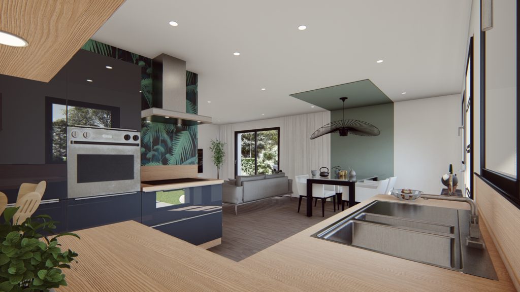 Maison+Terrain de 5 pièces avec 4 chambres à Lesneven 29260 – 248780 € - ETRE-26-06-29-67