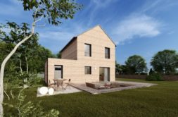 Maison+Terrain de 4 pièces avec 3 chambres à L&rsquo;Hermitage 35590 – 264425 € - NODE-26-07-21-22