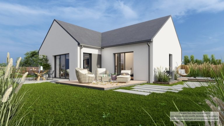 Maison+Terrain de 3 pièces avec 2 chambres à Pleurtuit 35730 – 308250 € - GESC-26-09-15-42