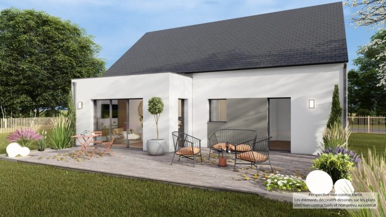 Maison+Terrain de 4 pièces avec 3 chambres à Lanvallay 22100 – 273200 € - GESC-26-09-22-67