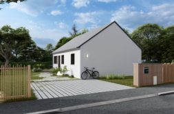 Maison+Terrain de 3 pièces avec 2 chambres à Plouneventer 29400 – 198500 € - RGOB-26-07-09-17