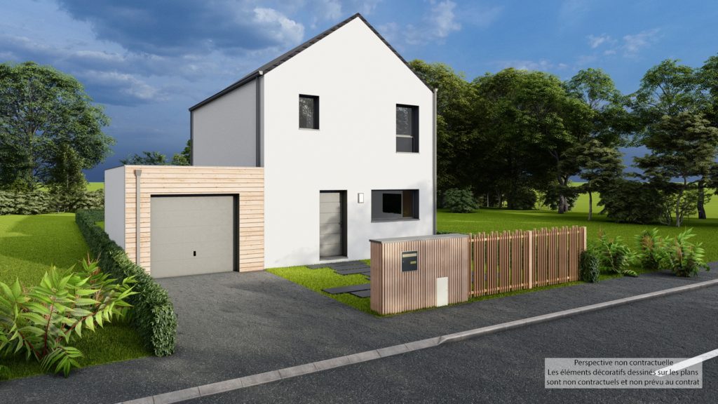 Maison+Terrain de 4 pièces avec 3 chambres à Cesson-Sevigne 35510 – 345090 € - EPLA-26-07-09-62