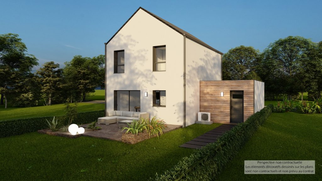 Maison+Terrain de 4 pièces avec 3 chambres à Cesson-Sevigne 35510 – 345090 € - EPLA-26-07-09-62