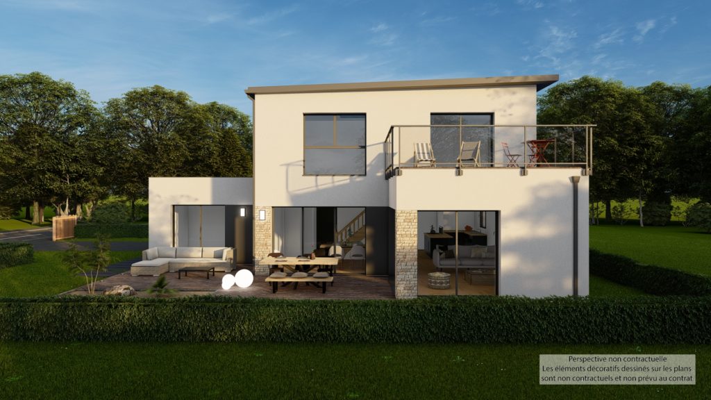 Maison+Terrain de 5 pièces avec 4 chambres à Chateaugiron 35410 – 378800 € - EPLA-26-06-09-63