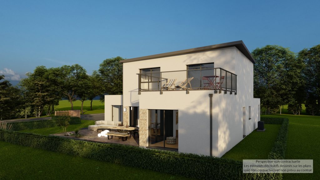 Maison+Terrain de 5 pièces avec 4 chambres à Chateaugiron 35410 – 378800 € - EPLA-26-06-09-63