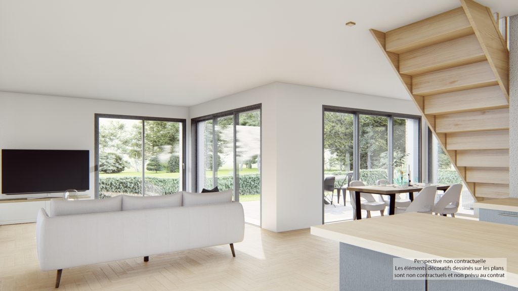 Maison+Terrain de 5 pièces avec 4 chambres à Chateaugiron 35410 – 378800 € - EPLA-26-06-09-63