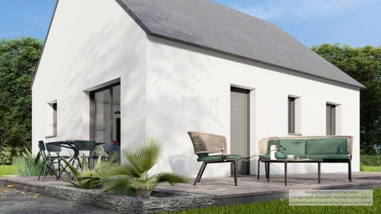 Maison+Terrain de 4 pièces avec 2 chambres à Saint-Pol-de-Leon 29250 – 203000 € - DM-26-07-06-44
