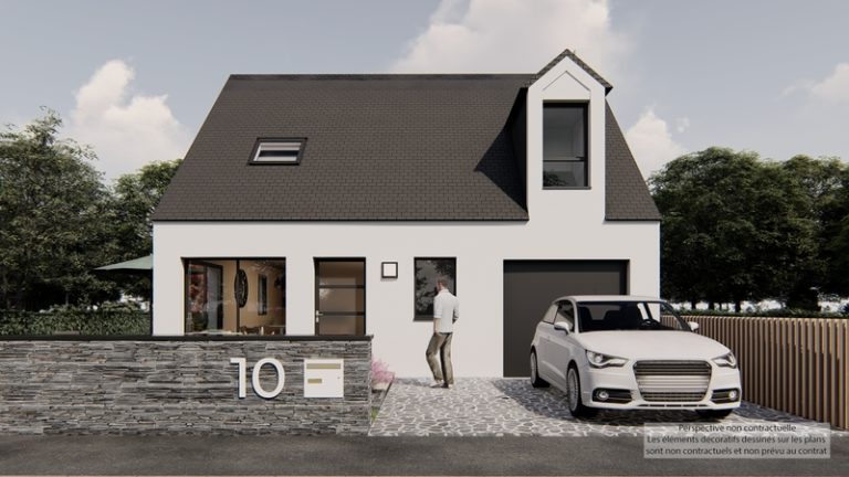 Maison+Terrain de 5 pièces avec 3 chambres à Locmariaquer 56740 – 481800 € - CAPH-26-07-01-2