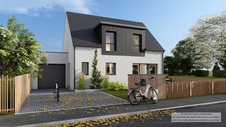 Maison+Terrain de 4 pièces avec 3 chambres à Pleurtuit 35730 – 377500 € - GESC-26-09-01-38