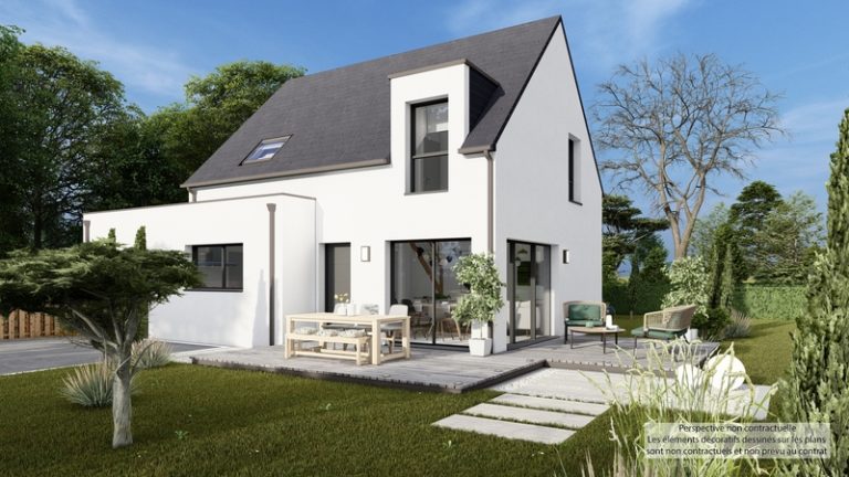 Maison+Terrain de 5 pièces avec 4 chambres à Pleurtuit 35730 – 358200 € - GESC-26-09-01-37