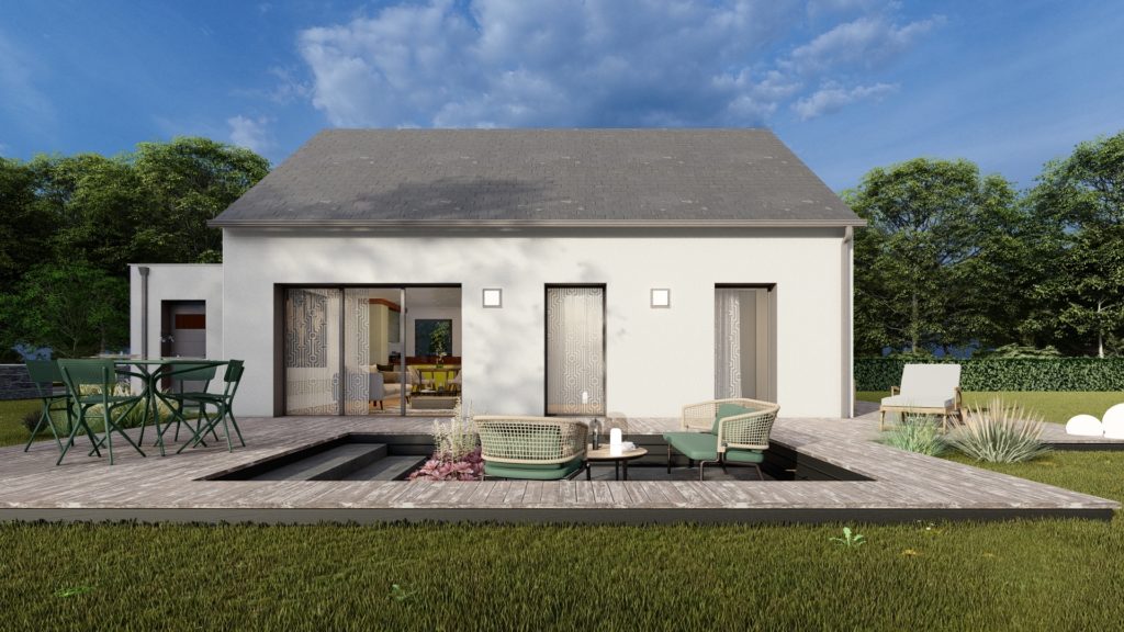 Maison+Terrain de 3 pièces avec 1 chambres à Henvic 29670 – 253200 € - VVAN-26-06-09-29