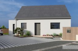Maison+Terrain de 4 pièces avec 2 chambres à Garlan 29610 – 213900 € - VVAN-26-05-12-19