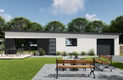 Maison+Terrain de 4 pièces avec 3 chambres à Guerledan 22530 – 187000 € - JULO-26-06-29-43
