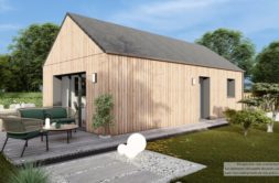 Maison+Terrain de 2 pièces avec 1 chambres à Cherrueix 35120 – 195500 € - DAJE-26-08-07-85