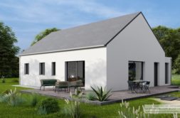 Maison+Terrain de 4 pièces avec 3 chambres à Cherrueix 35120 – 258500 € - DAJE-26-05-12-30