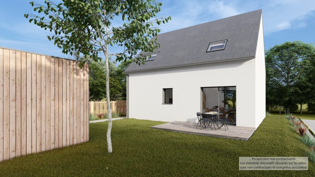 Maison+Terrain de 3 pièces avec 3 chambres à Guichen 35580 – 245065 € - NODE-26-06-10-34